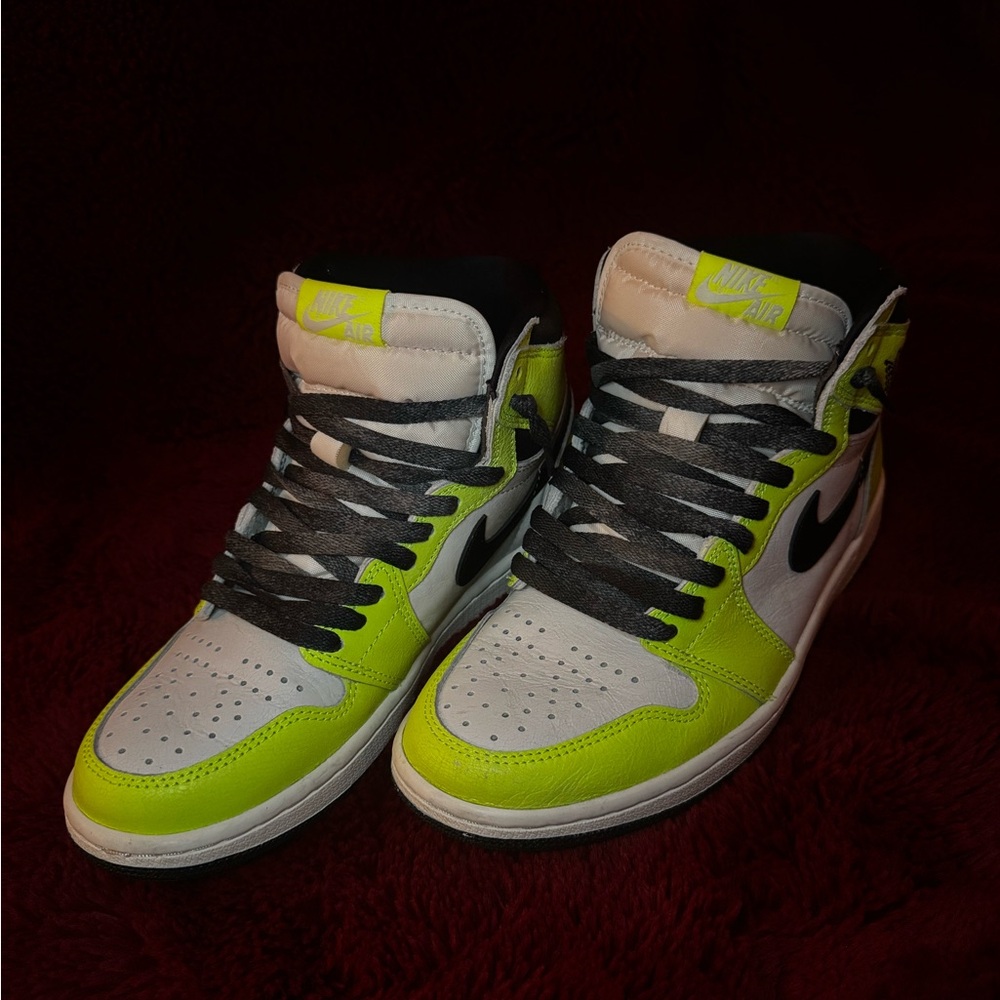 Nike Air High-Tops - Neon Yellow and Black